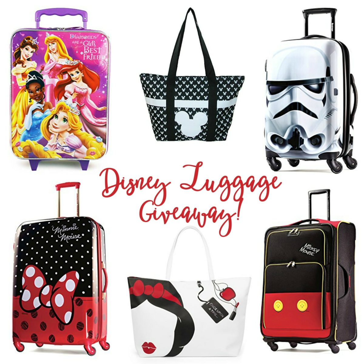 Disney Luggage Giveaway