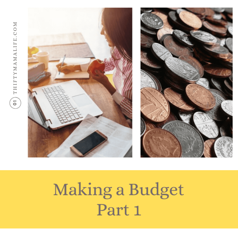 Making A Budget Part 1