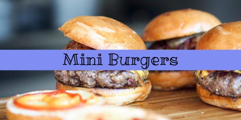 15 Mini Burgers Recipes to try this Summer