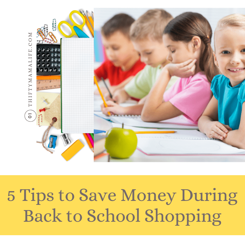 5 Tips To Save Money During Back To School Shopping Thifty - 