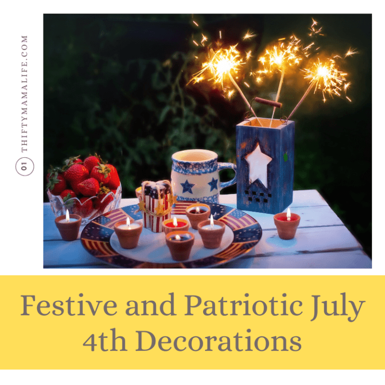 Festive and Patriotic July 4th Decorations