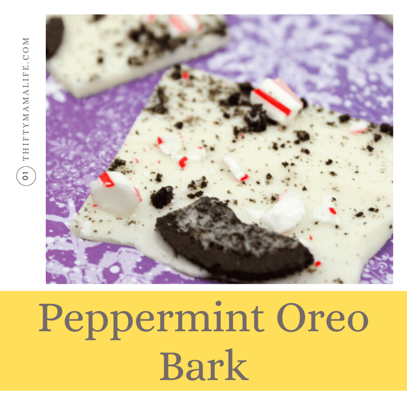 Peppermint Oreo Bark