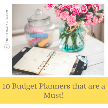 10 Budget Planners That Are A Must! - Thifty Mama Life