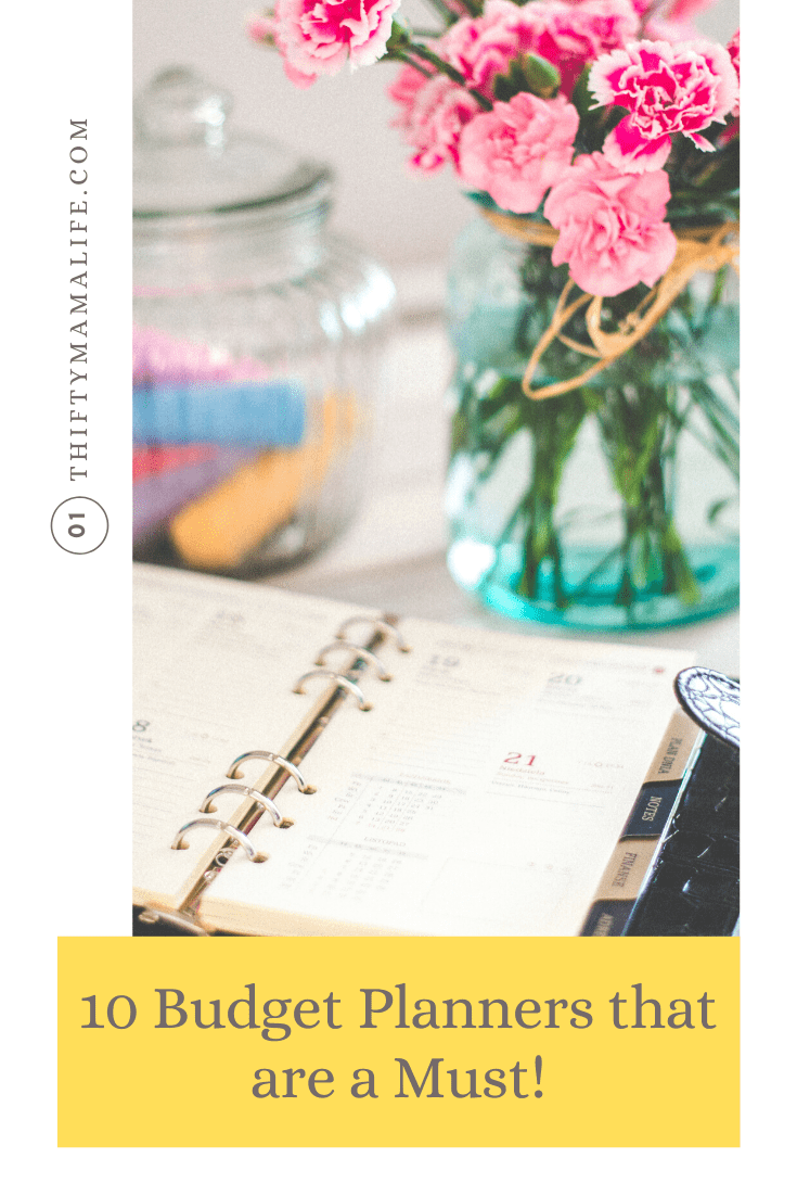 10 Budget Planners that are a Must!
