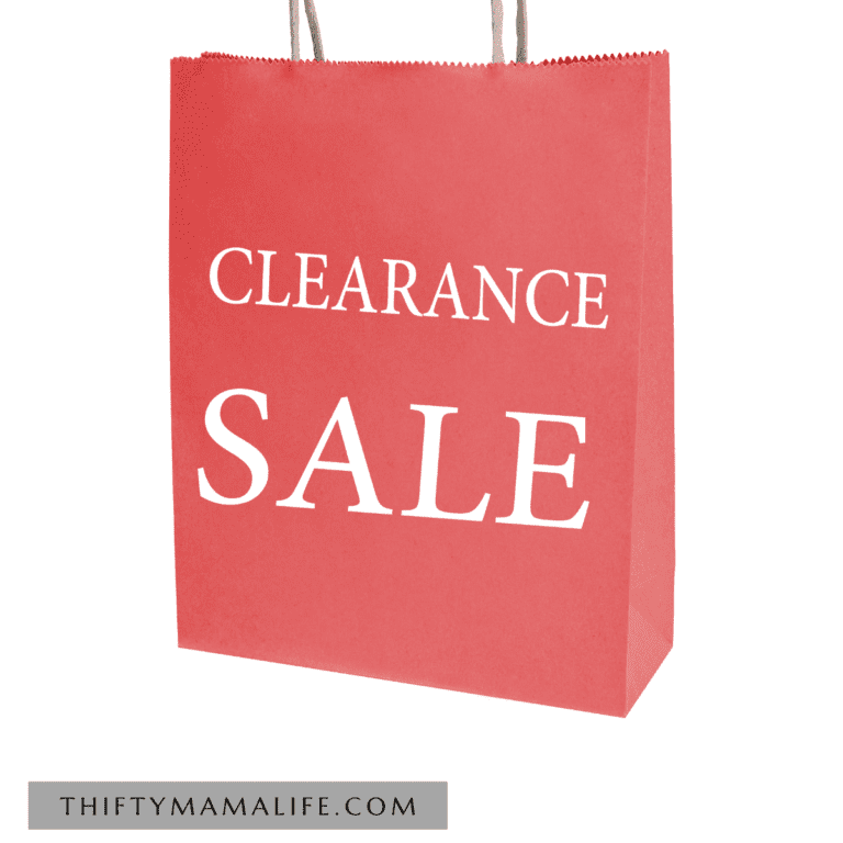 Store Clearance is the best time to buy!