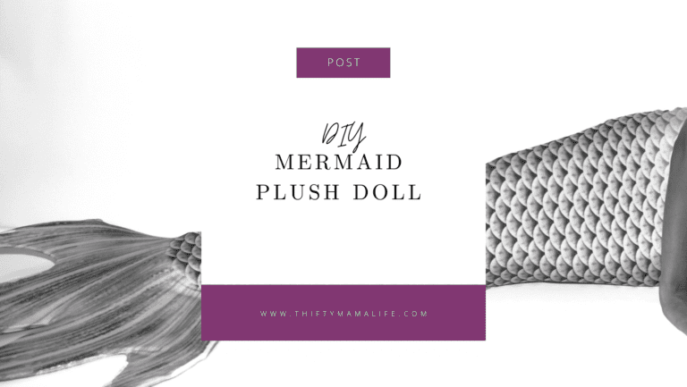 Mermaid Plush Doll DIY