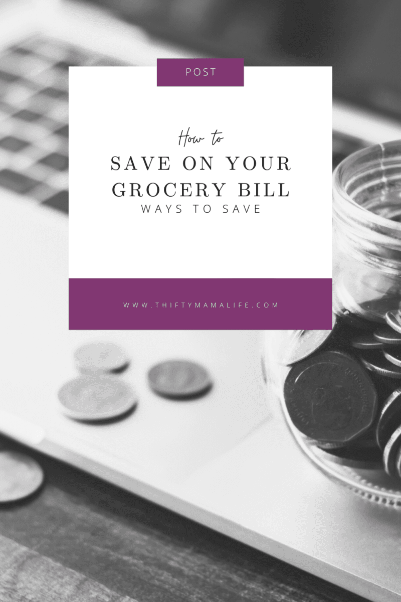 4 Ways to Save on Your Grocery Bill
