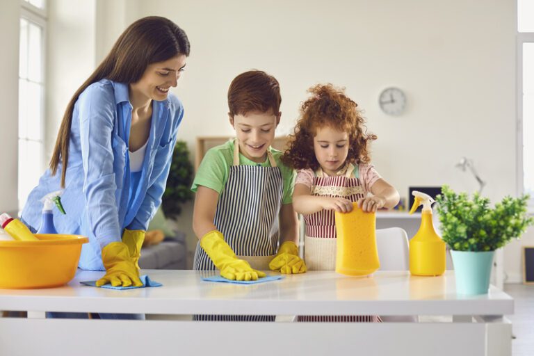 How to Get Your Kids More Involved Around the House